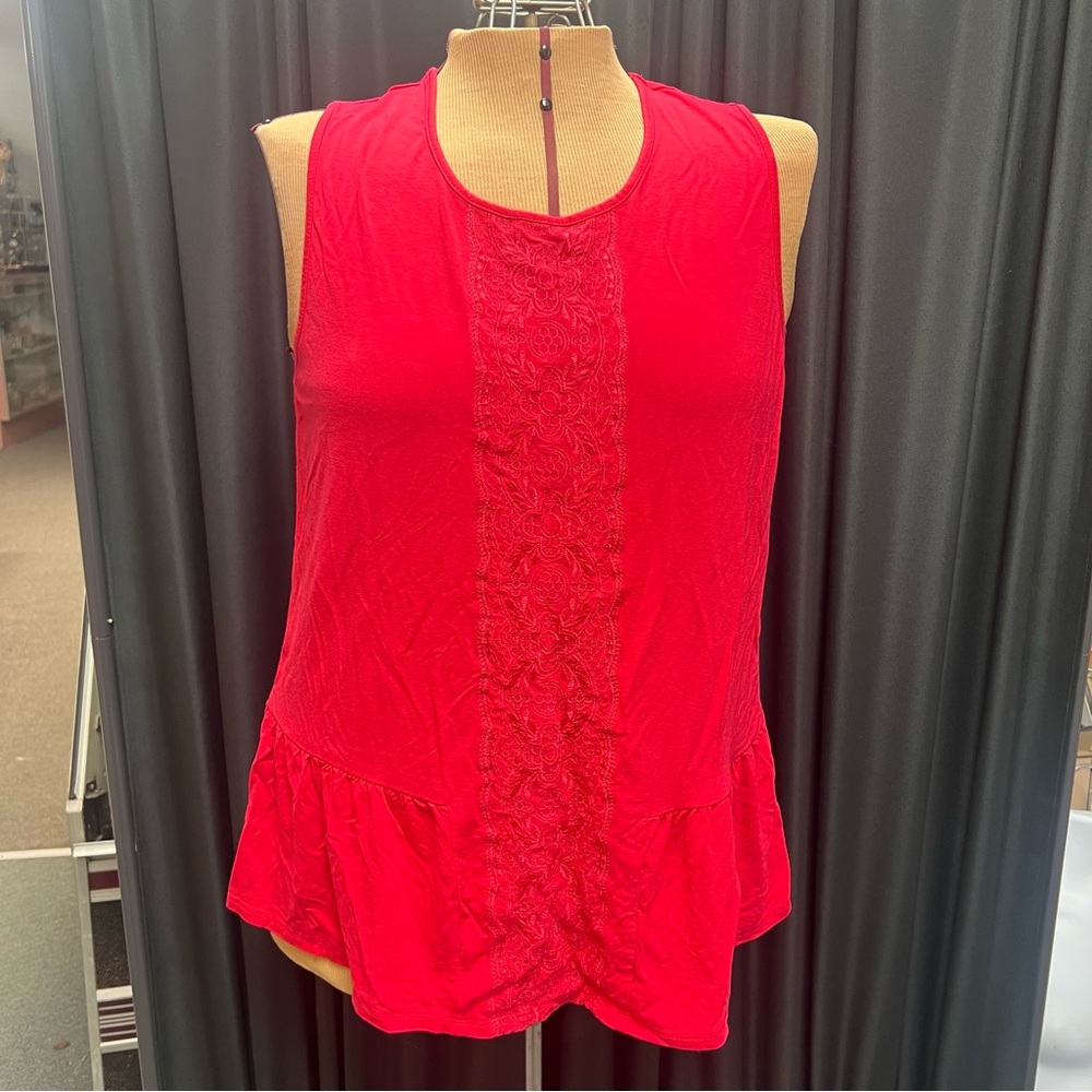 Adrianna Papell Pink Sleeveless Women's Top A